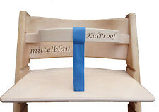 Öko Lederriemen Hochstuhl für Stokke Tripp Trapp uvm Schrittgurt für Frontbügel