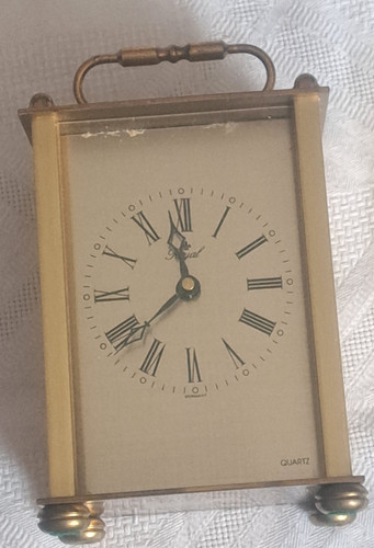 Royal quartz uhr aus messing - royal,