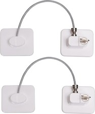 2 Stück Kühlschrank Schloss