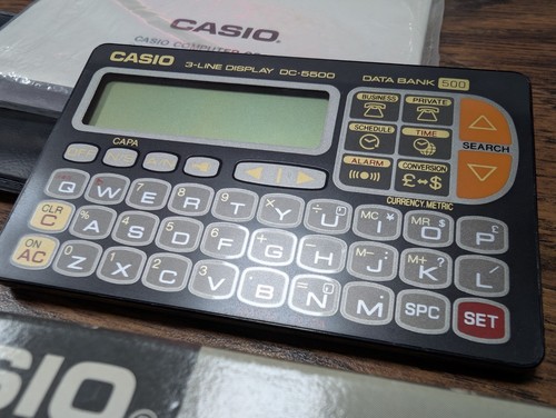 Rare new casio data bank - rare,