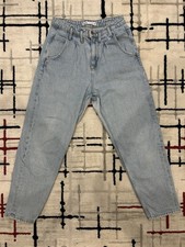 Zara Mom Fit Jeans Hellblau