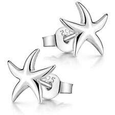 MATERIA Seestern Ohrstecker Silber 925 Damen - Stern Ohrringe Echtschmuck