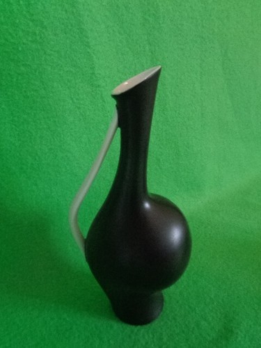 Vase schwarz schwangere - schwarz,
