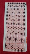 Eine Lochkarte aus den Toyota