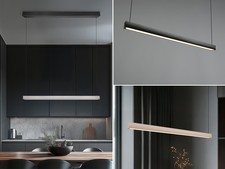 LED Esstischlampen höhenverstellbar & dimmbar, Kücheninsel Küchenlampen hängend