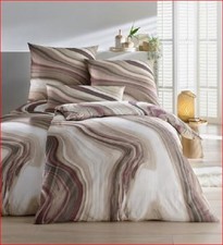 Bettwäsche beige 135x200cm Heine Renforcé sesam-w 40x80cm Gr.5 UVP:49,99€ P860.A