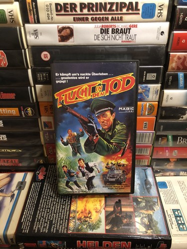 Flucht den tod john - (vhs),