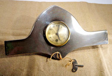 alte Art Deco Uhrwerk Uhr in