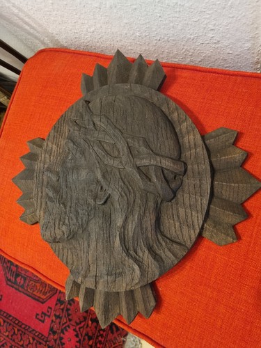 Sakral holz relief - holz,