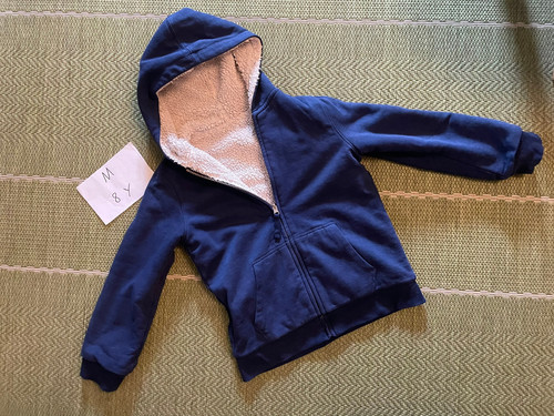Kapuzenjacke seiten teddy - kapuzenjacke, 2-seiten