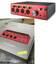 Focusrite clarett 4pre - clarett+, usb