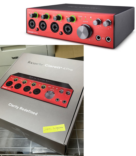 Focusrite clarett 4pre usb - focusrite,
