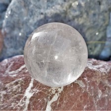 BERGKRISTALL  Kugel Nr9