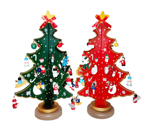 Holz weihnachtsbaum tisch - holz,