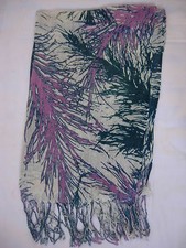 1 neuer Blätter Design Schal