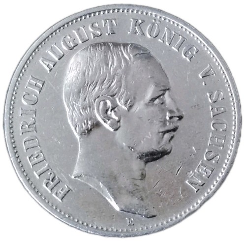 Sachsen mark 1907 silber - 1907,