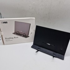 H&S Metall Buchständer Buchhalter aus Metall - Leseständer faltbar - Notenstände