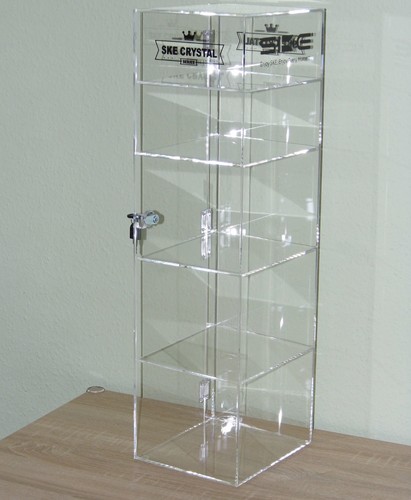 Akrylglasvitrine abschließbar
