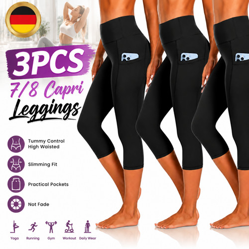 Capri leggings damen - damen, high