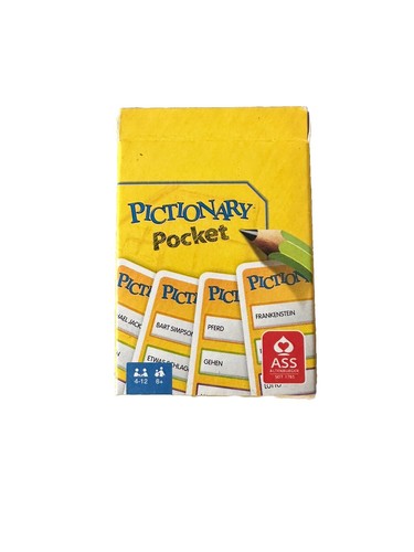 Kartenspiel pictionary pocket - kartenspiel,