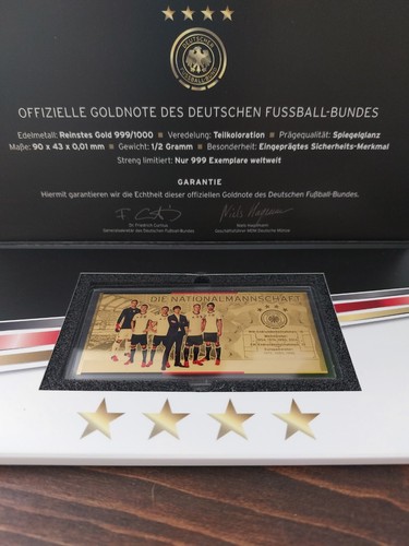 Offizielle goldnote fussball - offizielle,