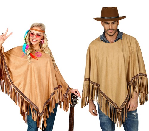 Poncho wildlederoptik in - poncho,