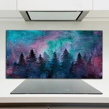 Aquarell fichtenwald - aquarell,