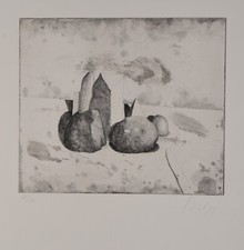 Karl Korab / von 1973 / Radierung / handsigniert/100 Exemplare