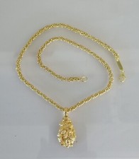 Anhänger Nuggetform massiv