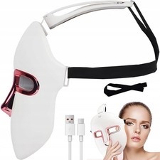 Beauty-LED-Gesichtsmaske lichttherapie maske 7-Farben-Lichtmaske mit 270 Perlen
