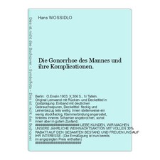 Die Gonorrhoe des Mannes und