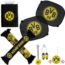 Borussia Dortmund Autoschal Autoschuhe Sonnenblende Autospiegelball Auto BVB