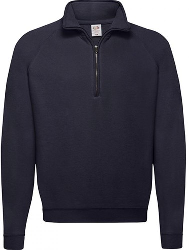 Classic zip neck sweat - neck, fruit
