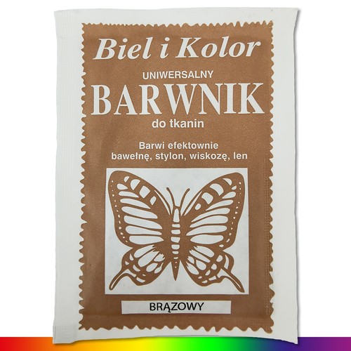 Textilfarbe braun - 10, g