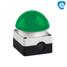 Grobhandtaster Fußtaster Pilztaster Not-Aus Taster grün 1 Schließer + 1 Öffner