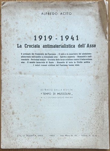 Acito alfredo 1919 - 1919, der