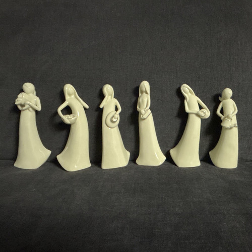 6er set keramik - 6er-set, figuren