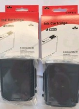 Tinten 2x Pack kompatibel zu HP 10 / C4844A BK für HP buisness Inkjet 1200 Serie