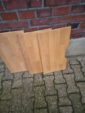 1/3 Buche Massivholz Kantholz Brett  Regalbrett Buchenbrett mit Griffmulde 62 cm