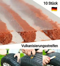 10x Vulkanisierungsstreifen Reifen Reparatur Set Flickzeug Fix Reifen Reparatur 