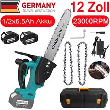 12 Zoll Akku Kettensäge 1/2X