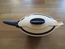 Tupperware Thermo Duo Sauciere 550ml mit Löffel blau / beige