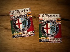 2x Alfa Romeo Vintage