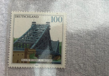 Blaues Wunder in Dresden 100 ungestempelt