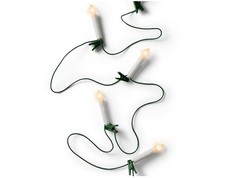 LED Kerzenlichterkette für Weihnachstbaum 30Baumkerzen 11,6m Weihnachtskerzen