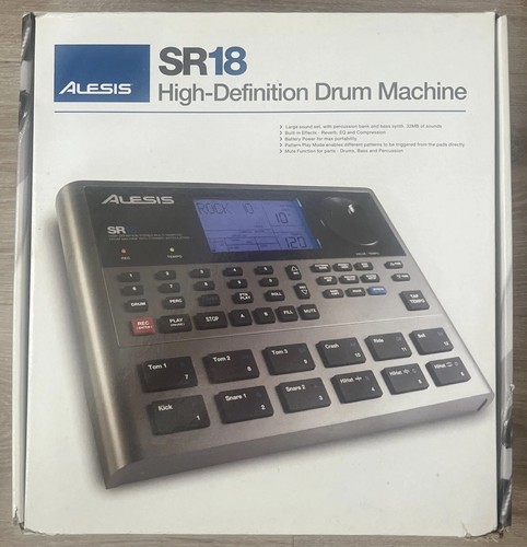 Alesis sr18 drum machine - alesis,