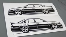 Opel omega tuning aufkleber - tuning,