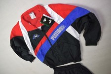 Puma Vintage Trainings Anzug Track Jump Suit Jogging Nylon Glanz Track Top D 140