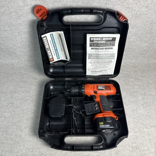 Black decker firestorm 12v - black,