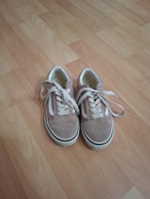 Echte Vans Rosa Leder Kids Old